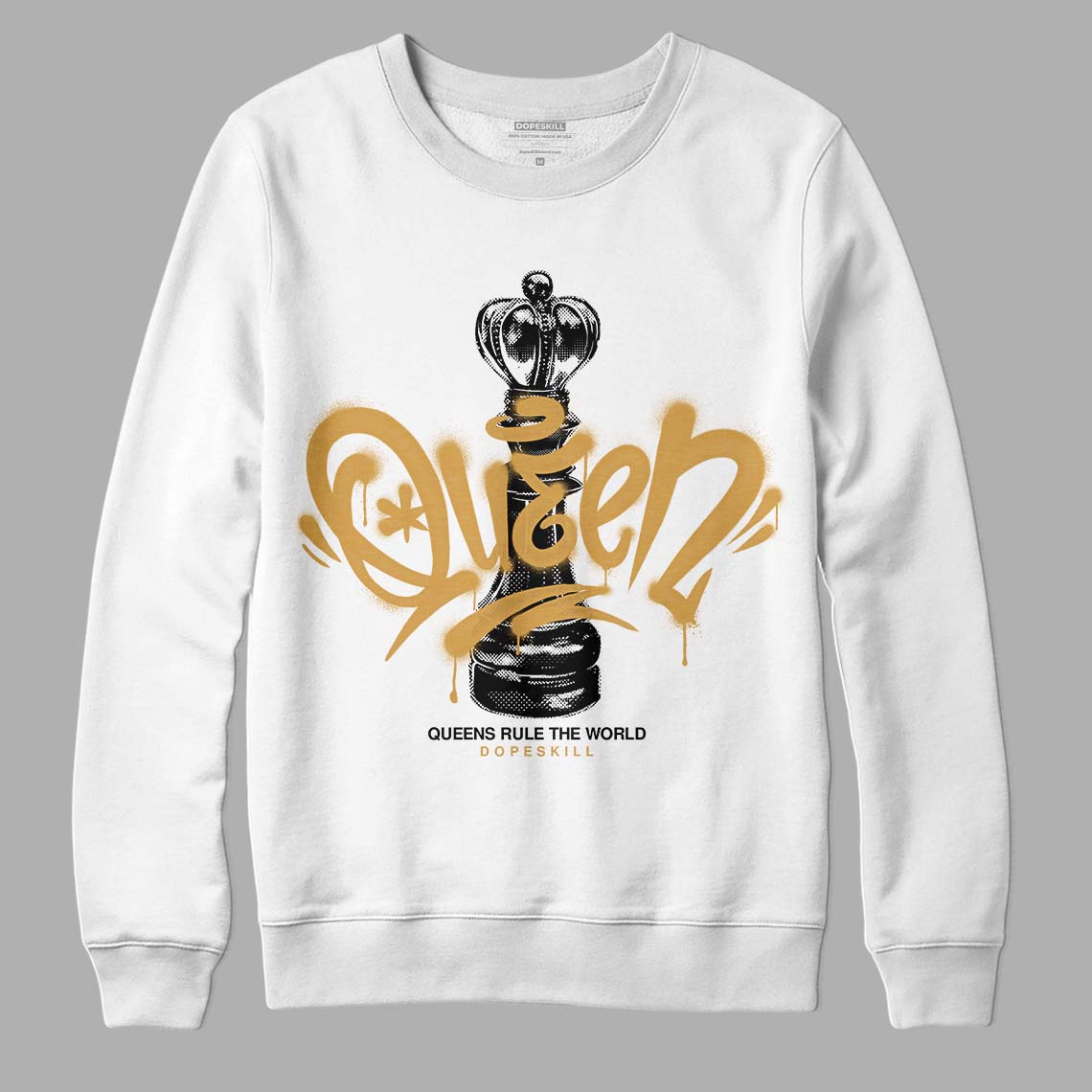 Gratitude 11s superstreetwear Sweatshirt Queen Chess Graphic