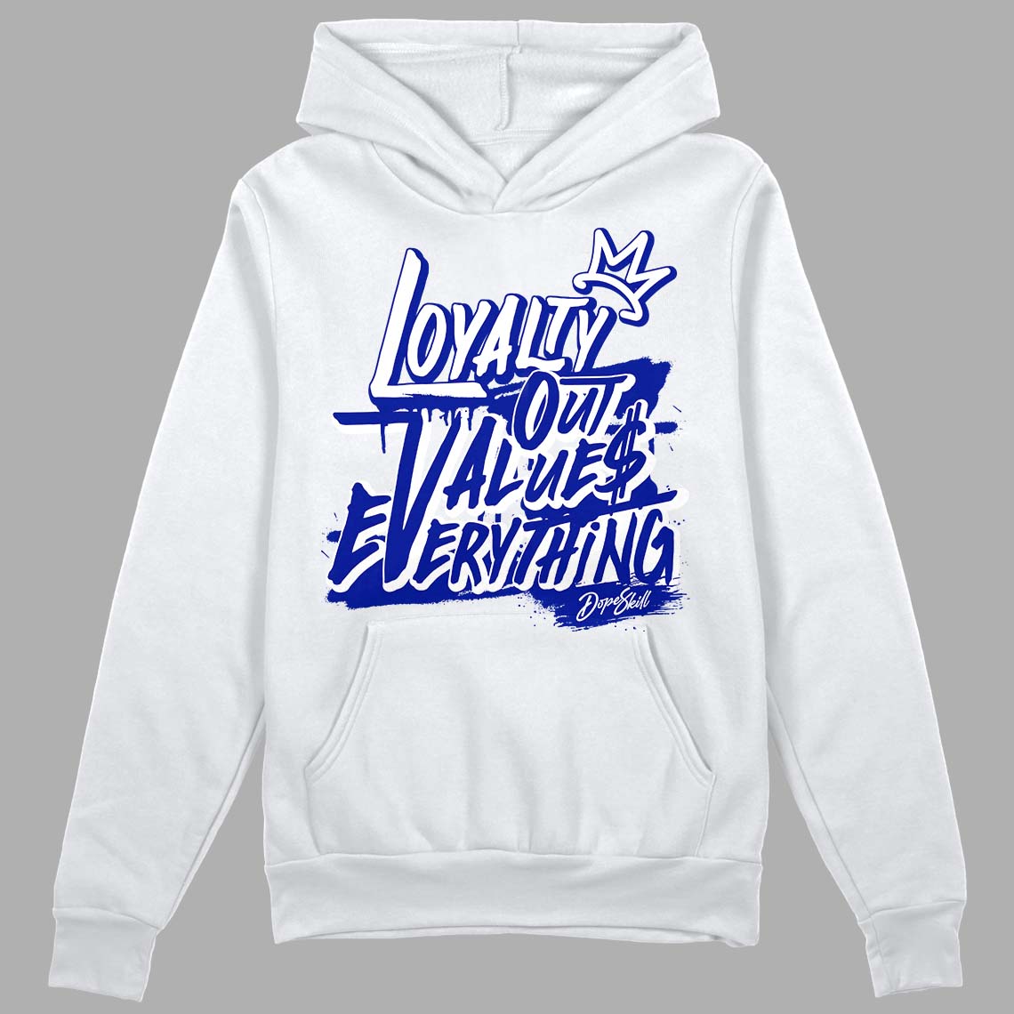 Racer Blue White Dunk Low superstreetwear Hoodie Sweatshirt LOVE Graphic