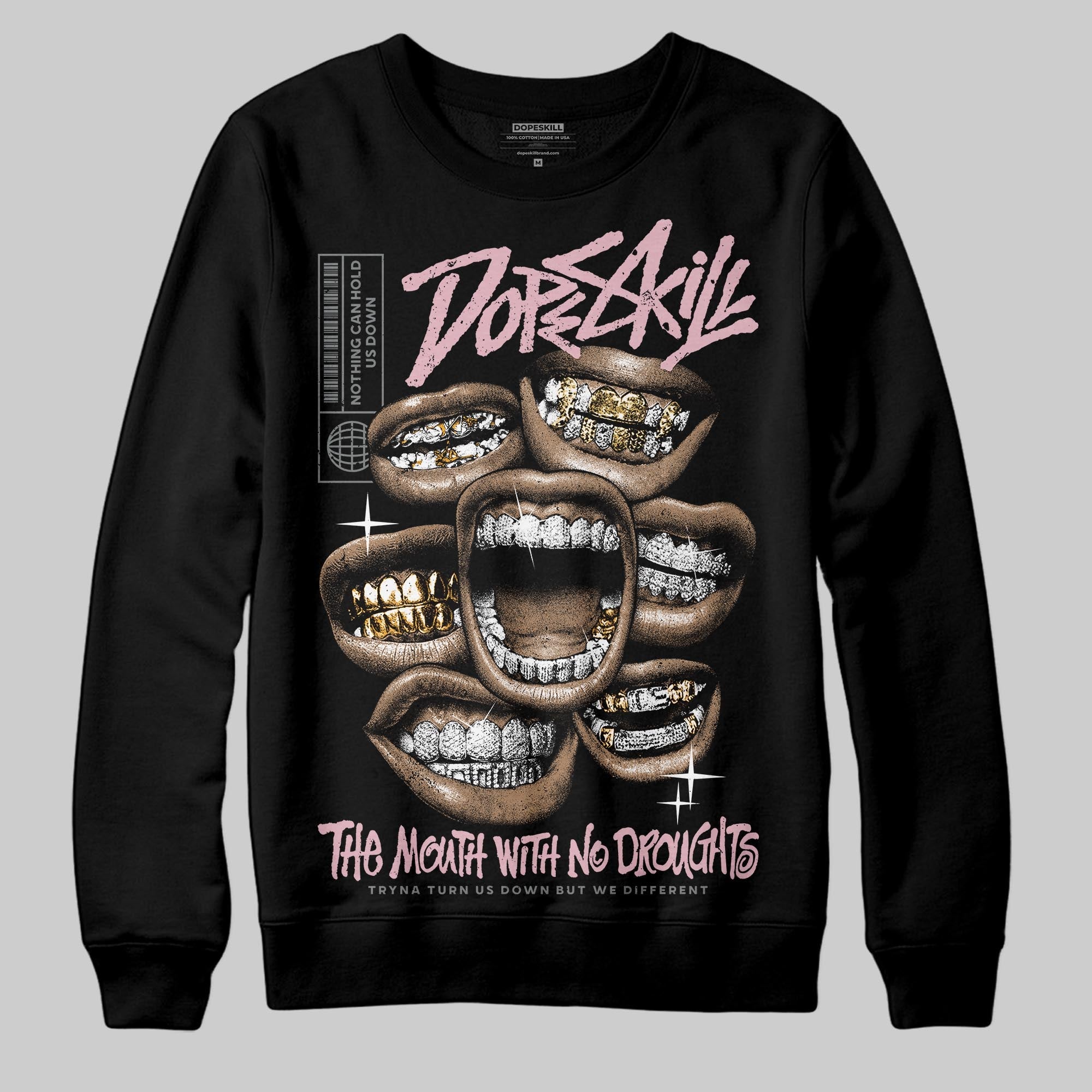 Max 95 OG ¡°Pink Foam¡± superstreetwear Sweatshirt The Mouth With No Droughts Graphic
