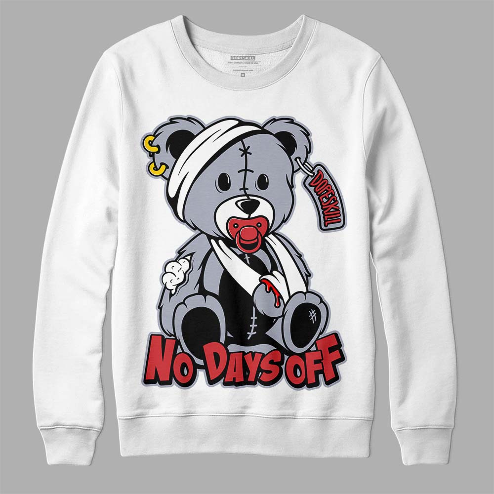 Bred Reimagined 4s superstreetwear Sweatshirt Hurt Bear Graphic