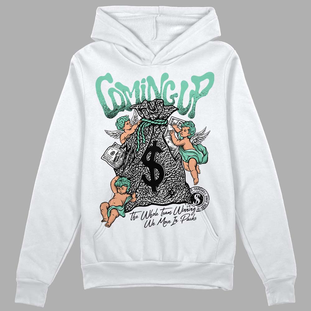 Green Glow 3s superstreetwear Hoodie Sweatshirt Money Bag Coming Up Graphic