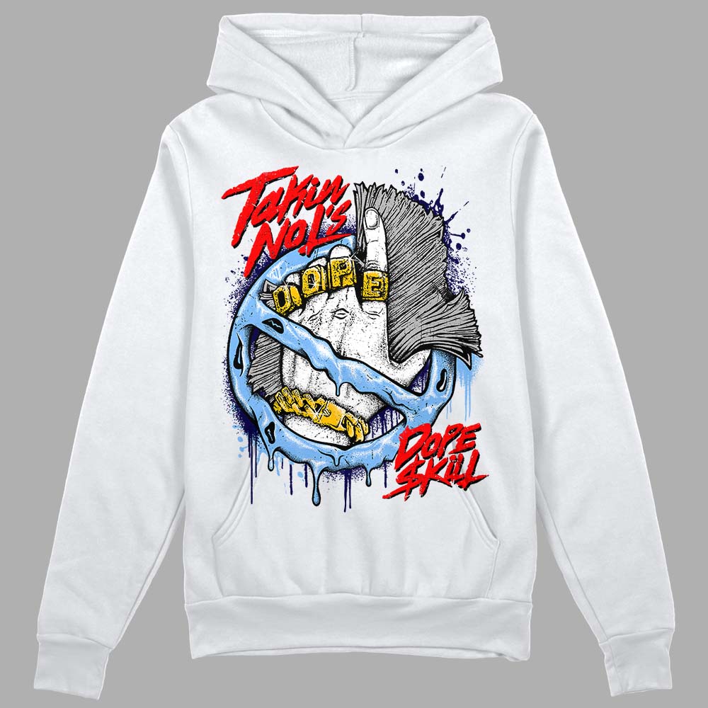 Powder Blue 9s superstreetwear Hoodie Sweatshirt Takin No L's Graphic