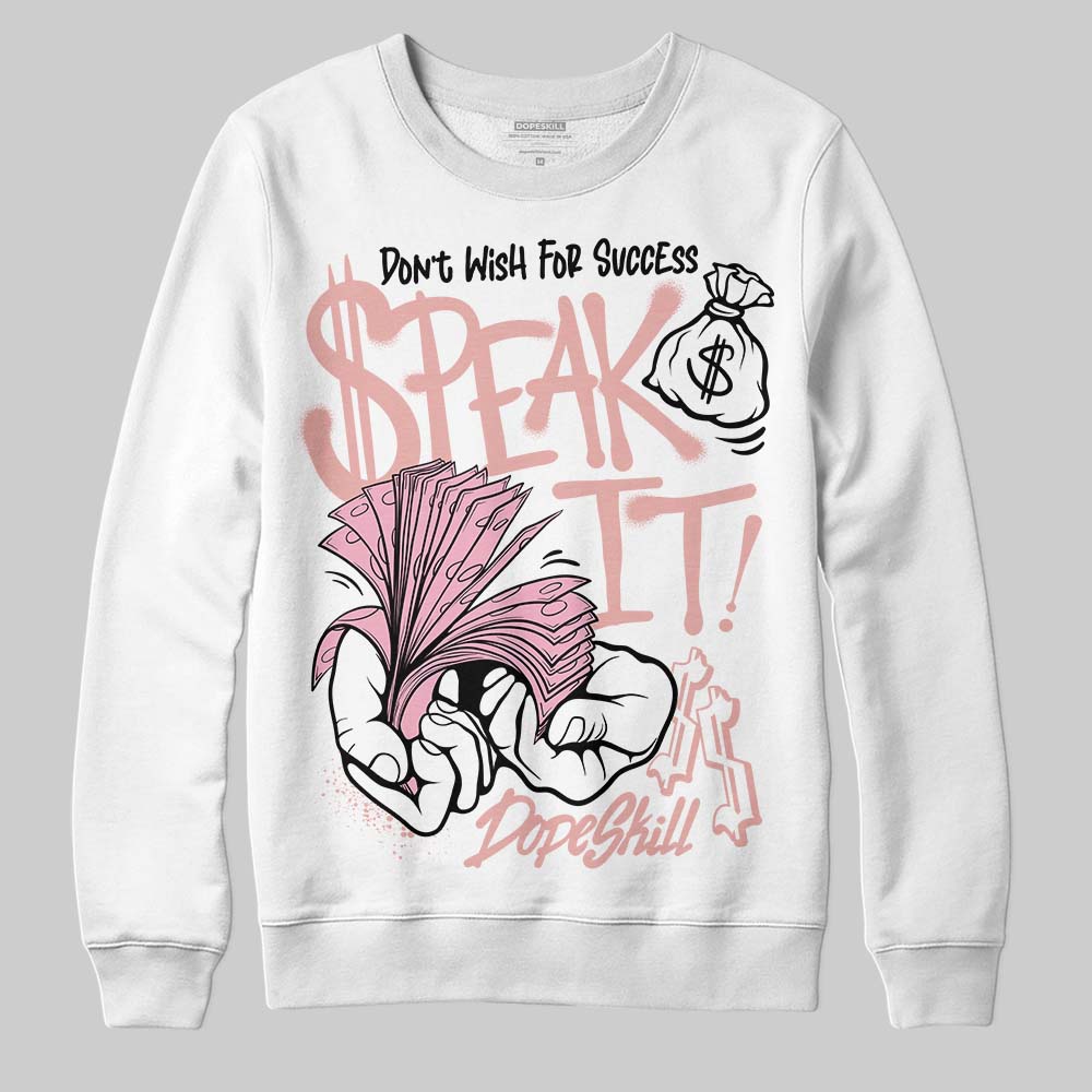 Rust Pink 1s 2025 superstreetwear Sweatshirt Speak It Graphic