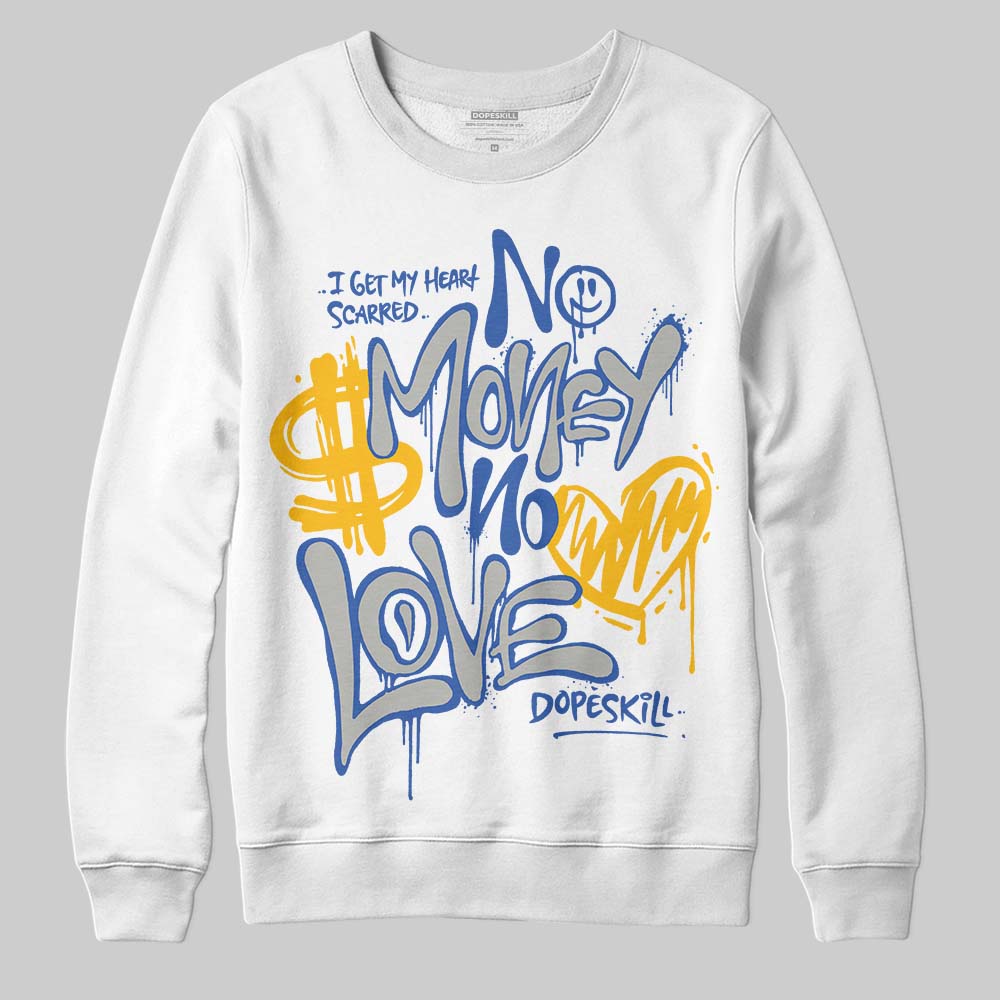 Lucky Shorts 3s superstreetwear Sweatshirt No Money No Love Typo Graphic