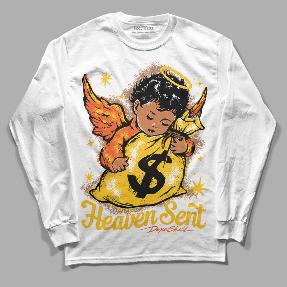 Yellow Collection superstreetwear Long Sleeve T-Shirt Heaven Sent Graphic