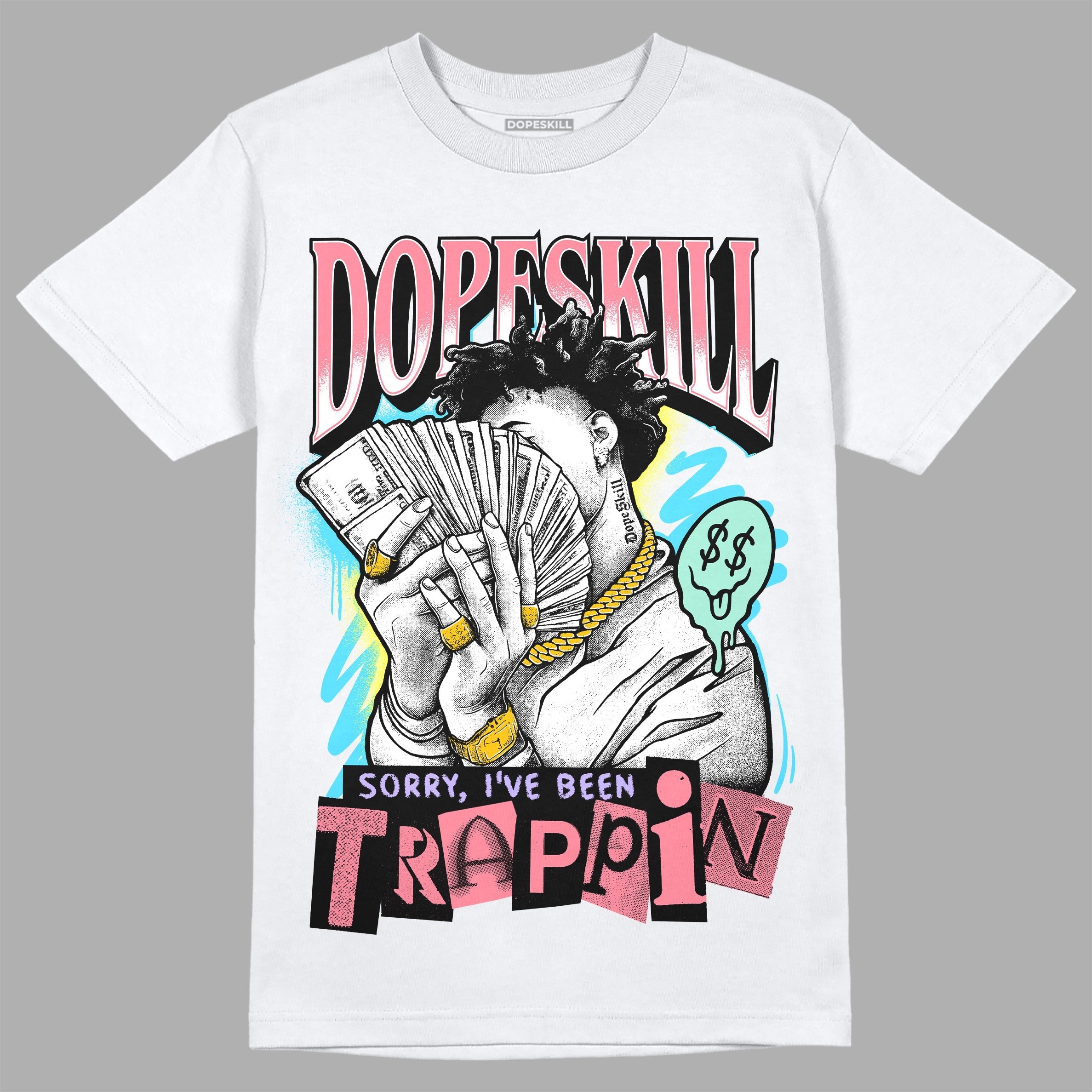 Candy Easter Dunk Low superstreetwear T-Shirt Sorry I've Been Trappin Graphic