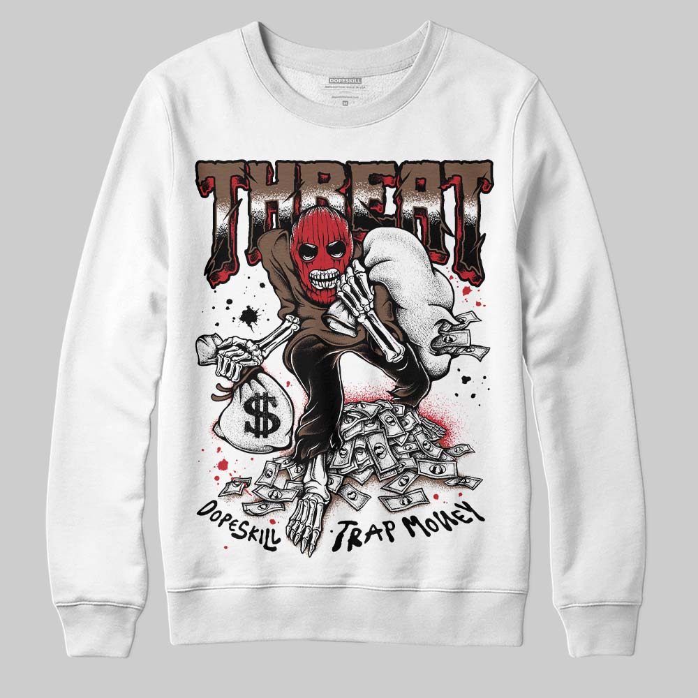 Olive 9s superstreetwear Sweatshirt Threat Graphic