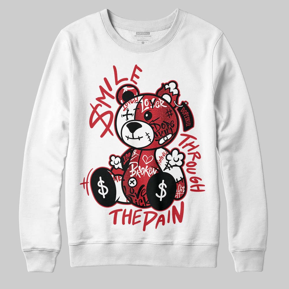 Ruby 1s superstreetwear Sweatshirt Smile Through The Pain Graphic