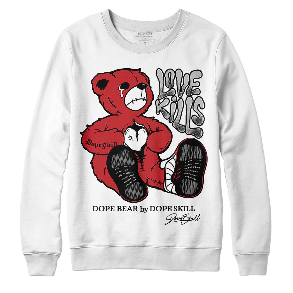 Red Taxi 12s superstreetwear Sweatshirt Love Kills Graphic