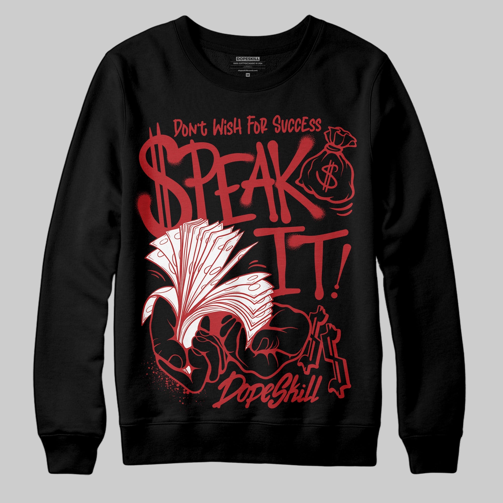 Flu Game 12s superstreetwear Sweatshirt Speak It Graphic