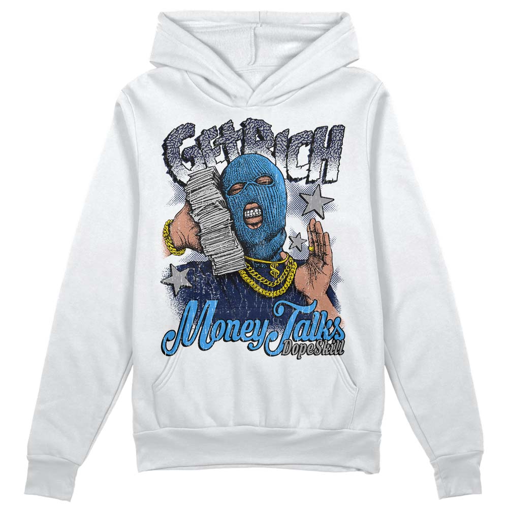 AJ Spizike White Obsidian superstreetwear Hoodie Sweatshirt Get Rich Graphic