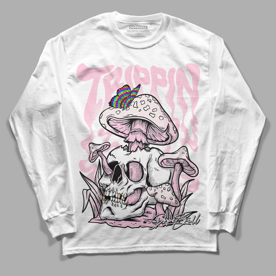 Dunk Low Pink Foam superstreetwear Long Sleeve T-Shirt Trippin Graphic