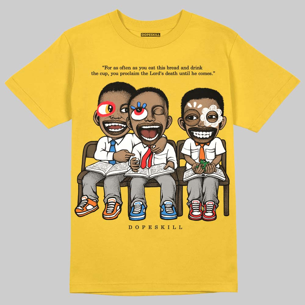 Black Tour Yellow AJ 4 superstreetwear T-Shirt First Sunday Graphic