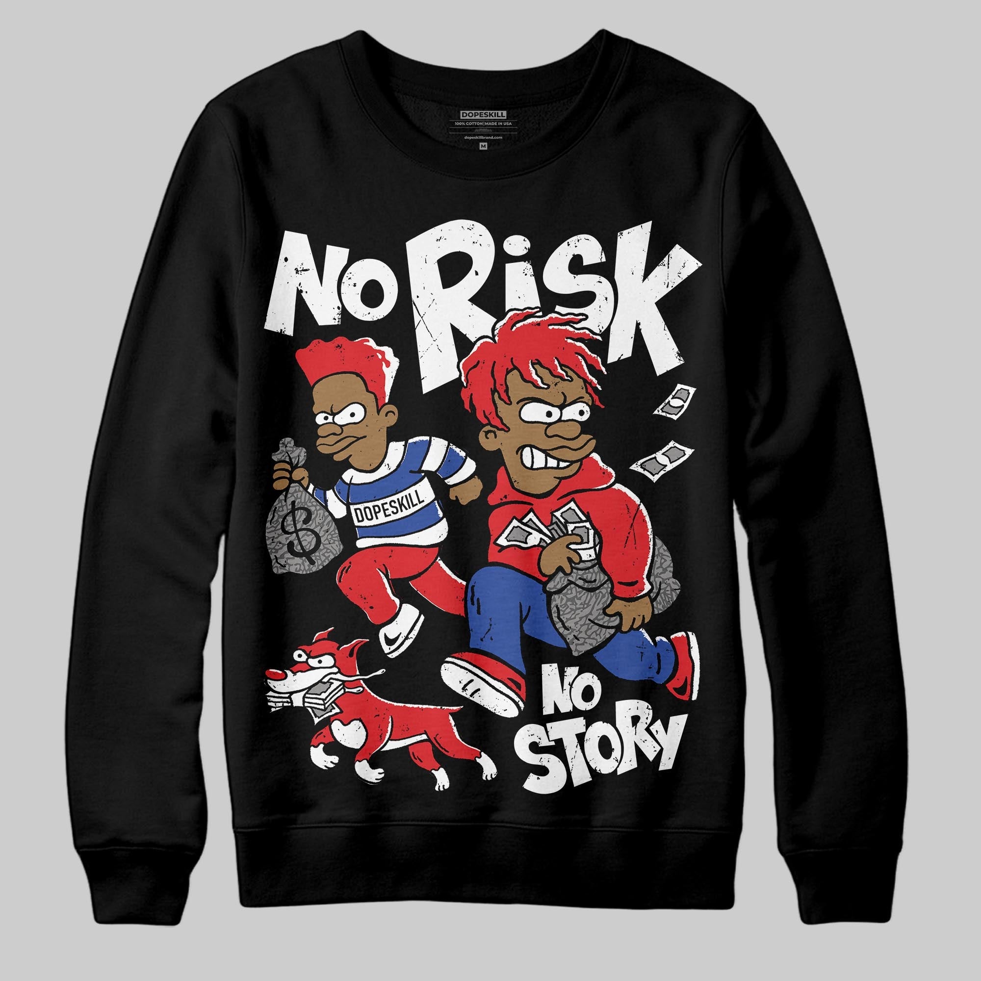 Seoul 2.0 3s superstreetwear Sweatshirt No Risk No Story Graphic
