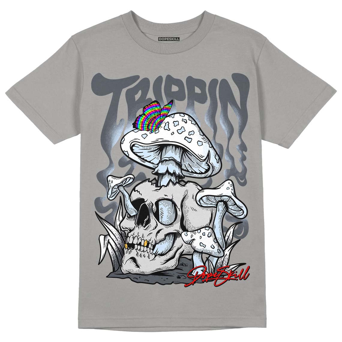 Cool Grey 11s superstreetwear Grey T-shirt Trippin Graphic