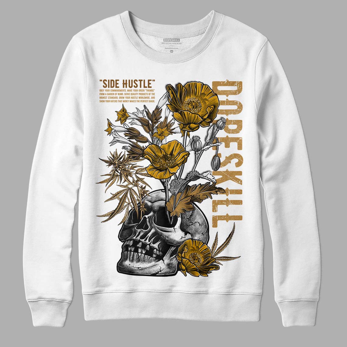 Wheat 13s superstreetwear Sweatshirt Side Hustle Graphic