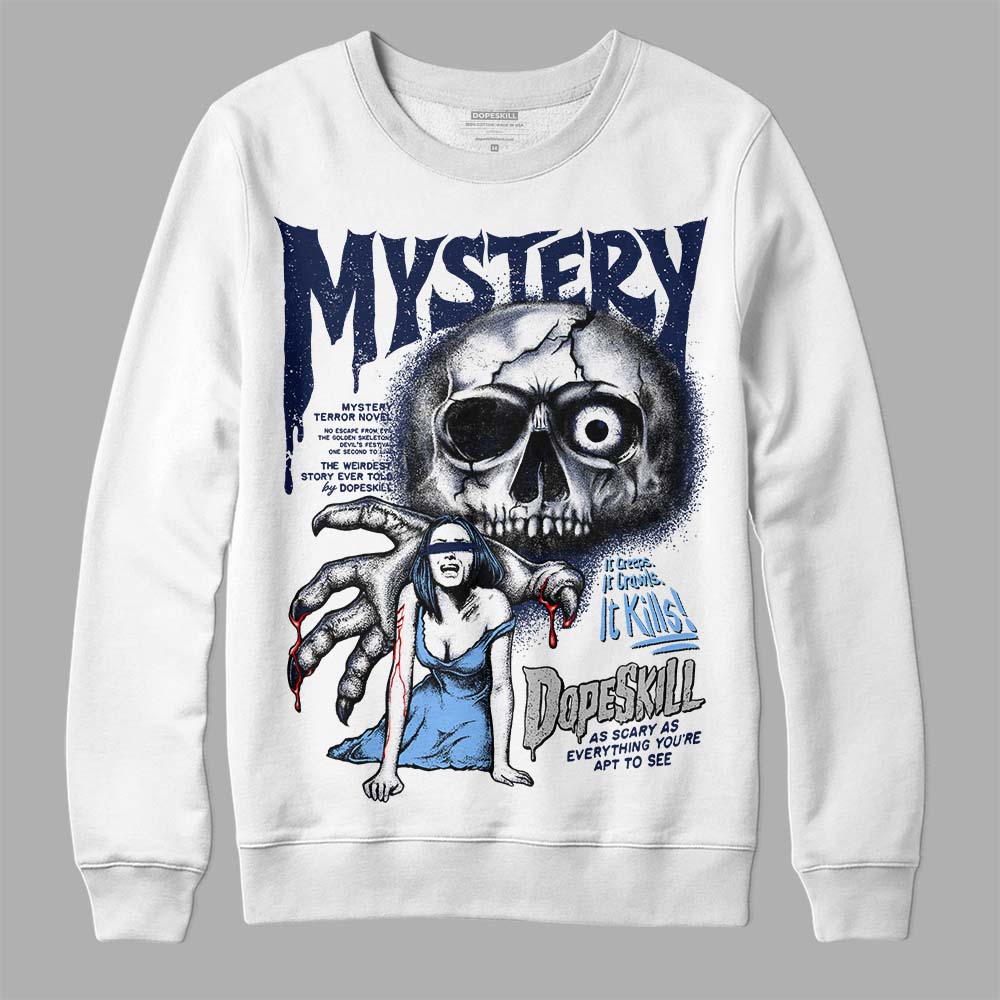 Midnight Navy 5s superstreetwear Sweatshirt Mystery Ghostly Grasp Graphic