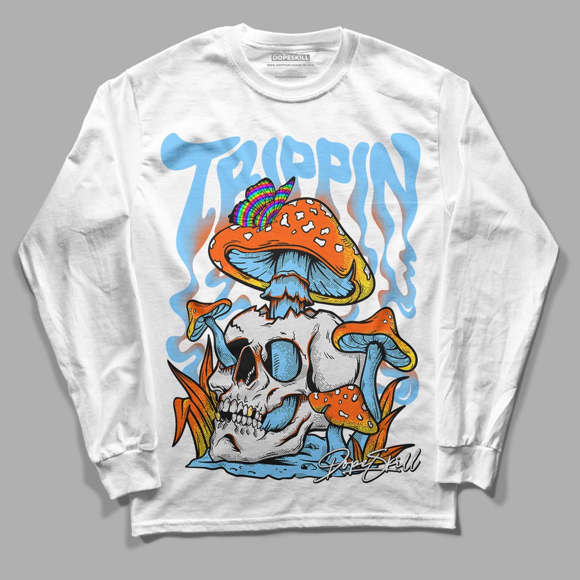 Dunk Low Futura University Blue superstreetwear Long Sleeve T-Shirt Trippin Graphic
