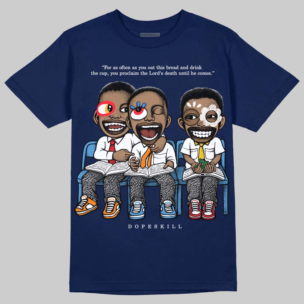 Midnight Navy 3s superstreetwear T-Shirt First Sunday Graphic