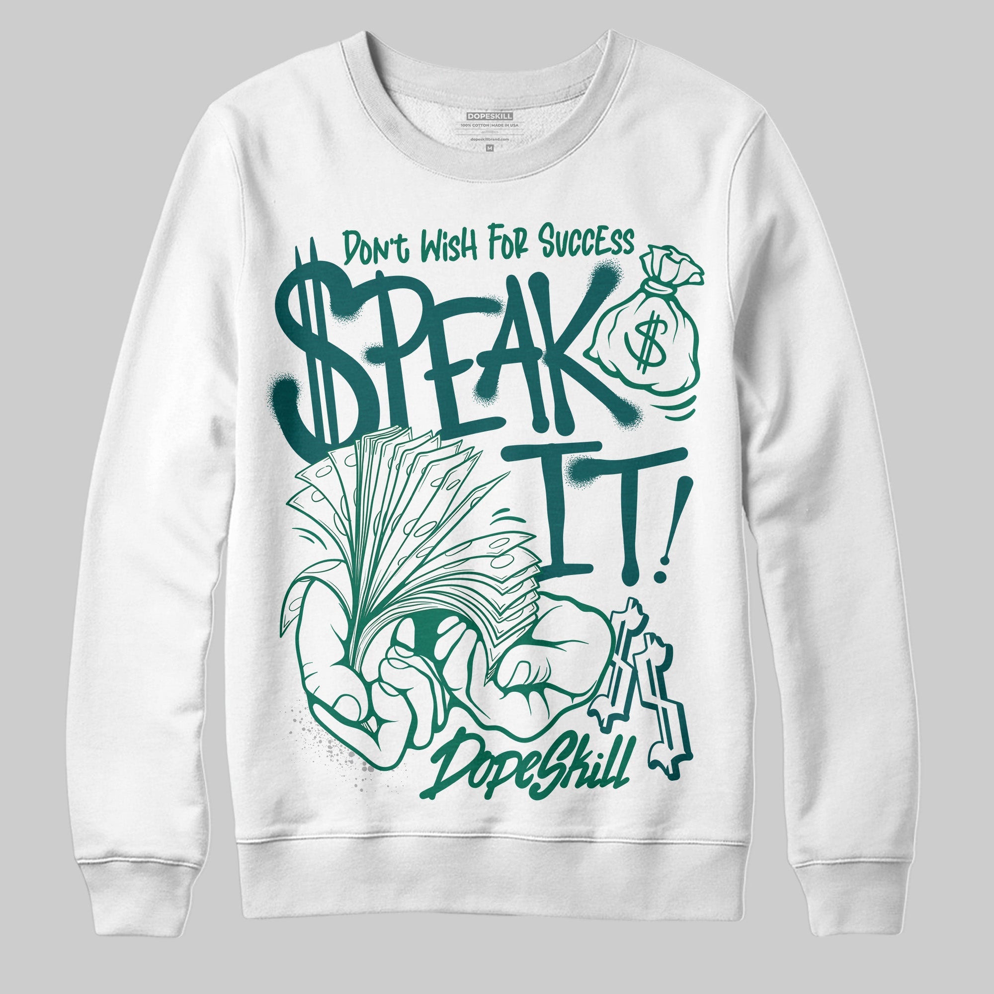 Gel 1130 White Dark Neptune superstreetwear Sweatshirt Speak It Graphic