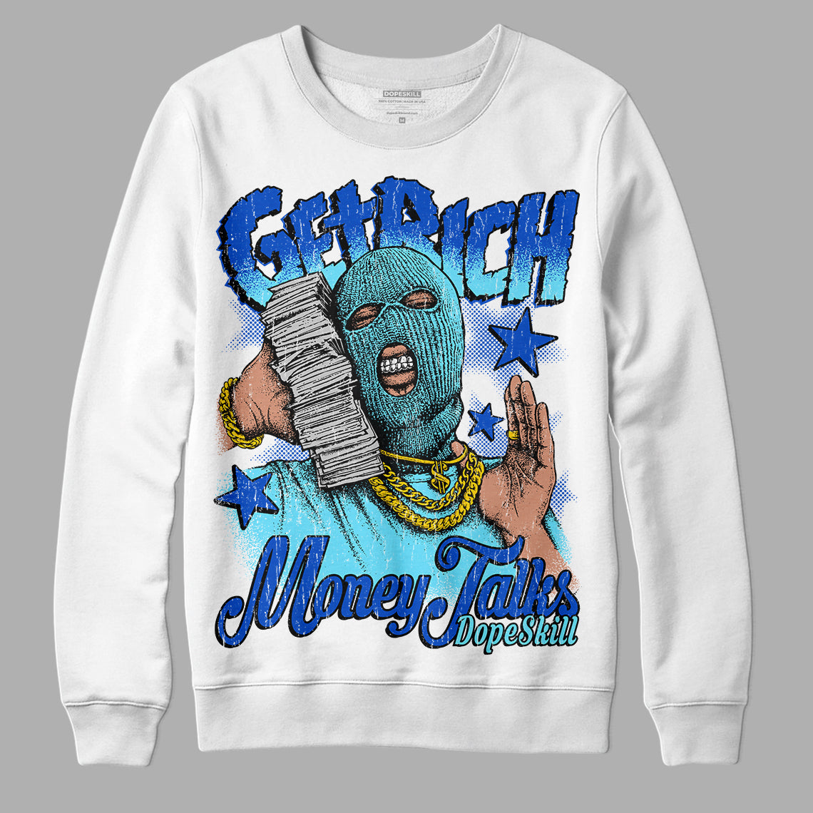 SB Dunk Argon superstreetwear Sweatshirt Get Rich Graphic