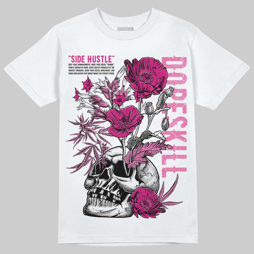 Rick RO Pink Leather Sneakers superstreetwear T-Shirt Side Hustle Graphic