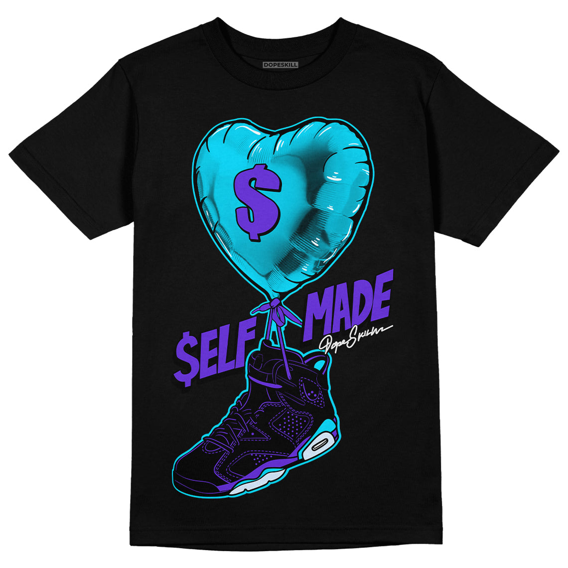 Aqua 6s superstreetwear T-Shirt Self Made Graphic