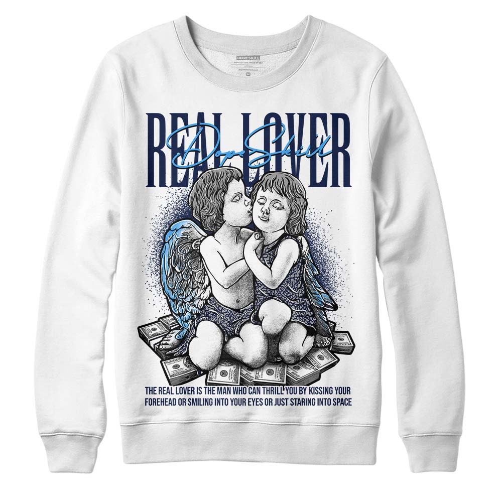 AJ Spizike White Obsidian superstreetwear Sweatshirt Real Lover Graphic