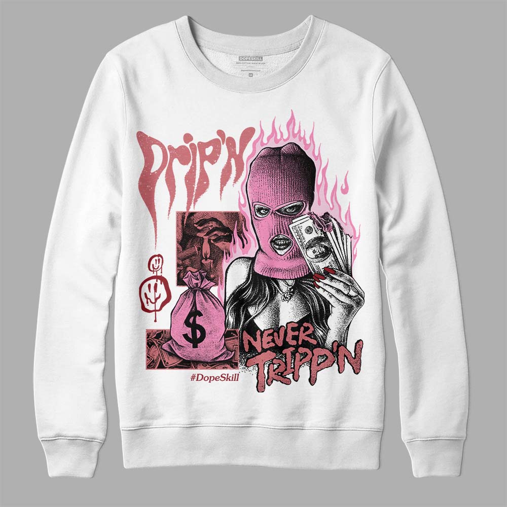 Valentine's Day Collection superstreetwear Sweatshirt Drip'n Never Tripp'n Graphic