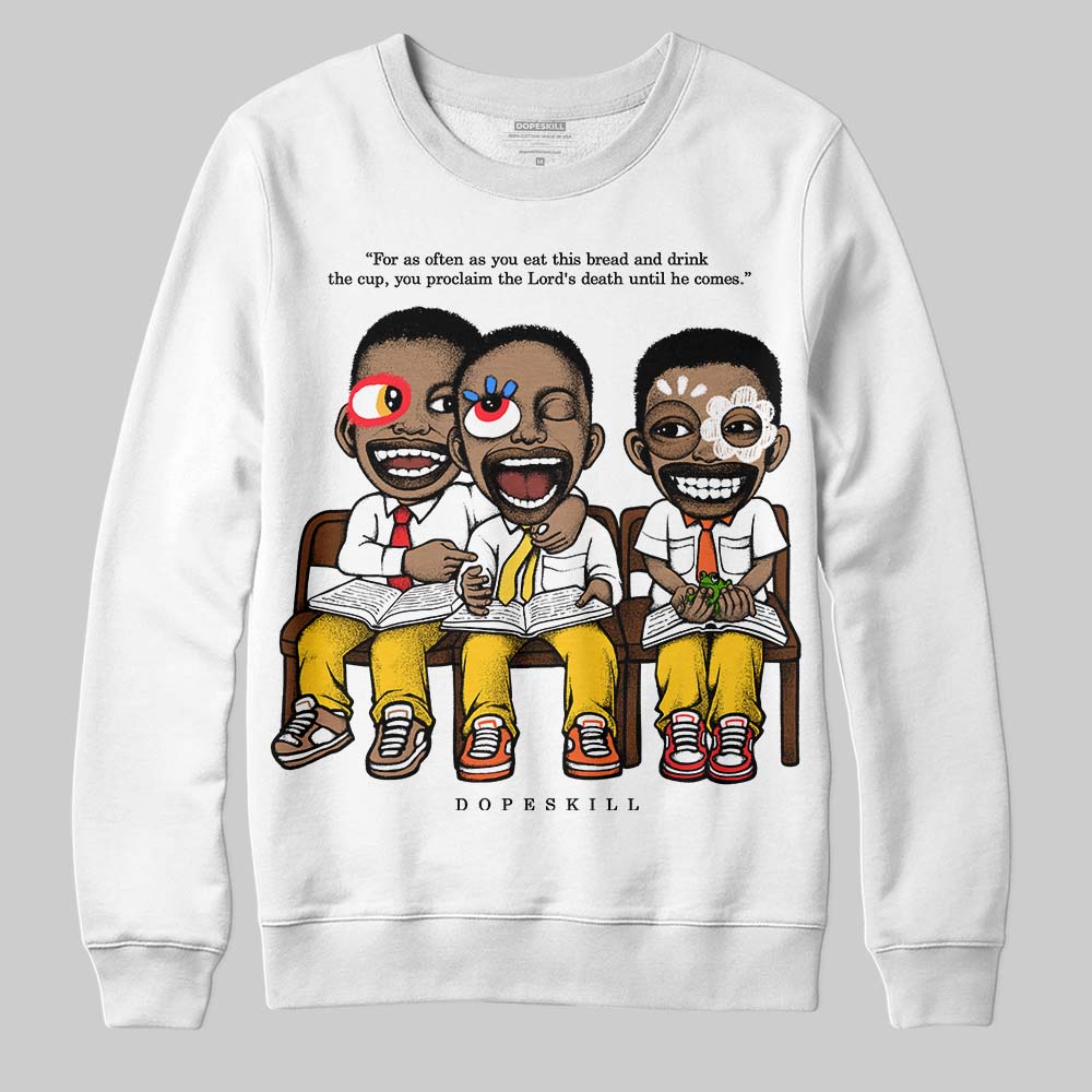 Yellow Collection superstreetwear Sweatshirt First Sunday Graphic