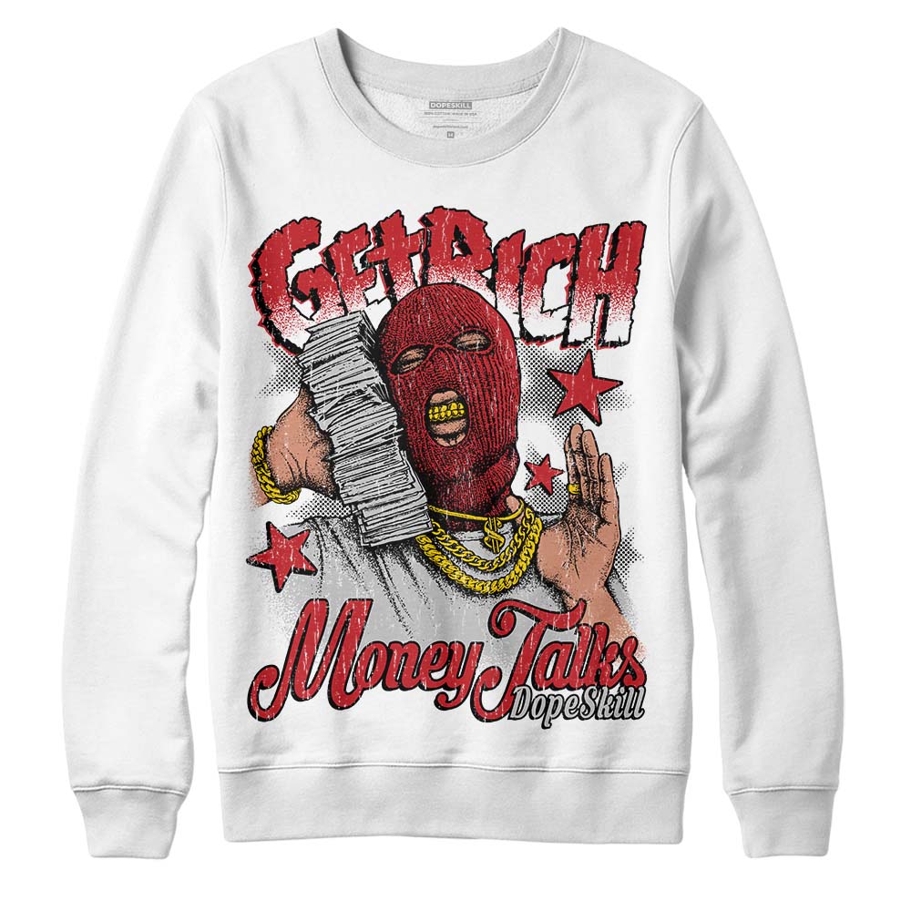 Red Taxi 12s superstreetwear Sweatshirt Get Rich Graphic