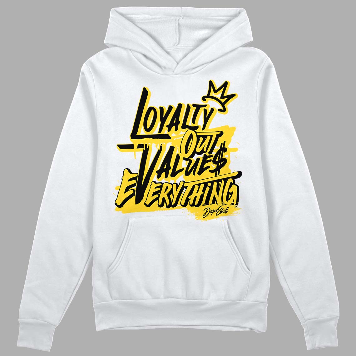 Black Tour Yellow AJ 4 Thunder superstreetwear Hoodie Sweatshirt LOVE Graphic