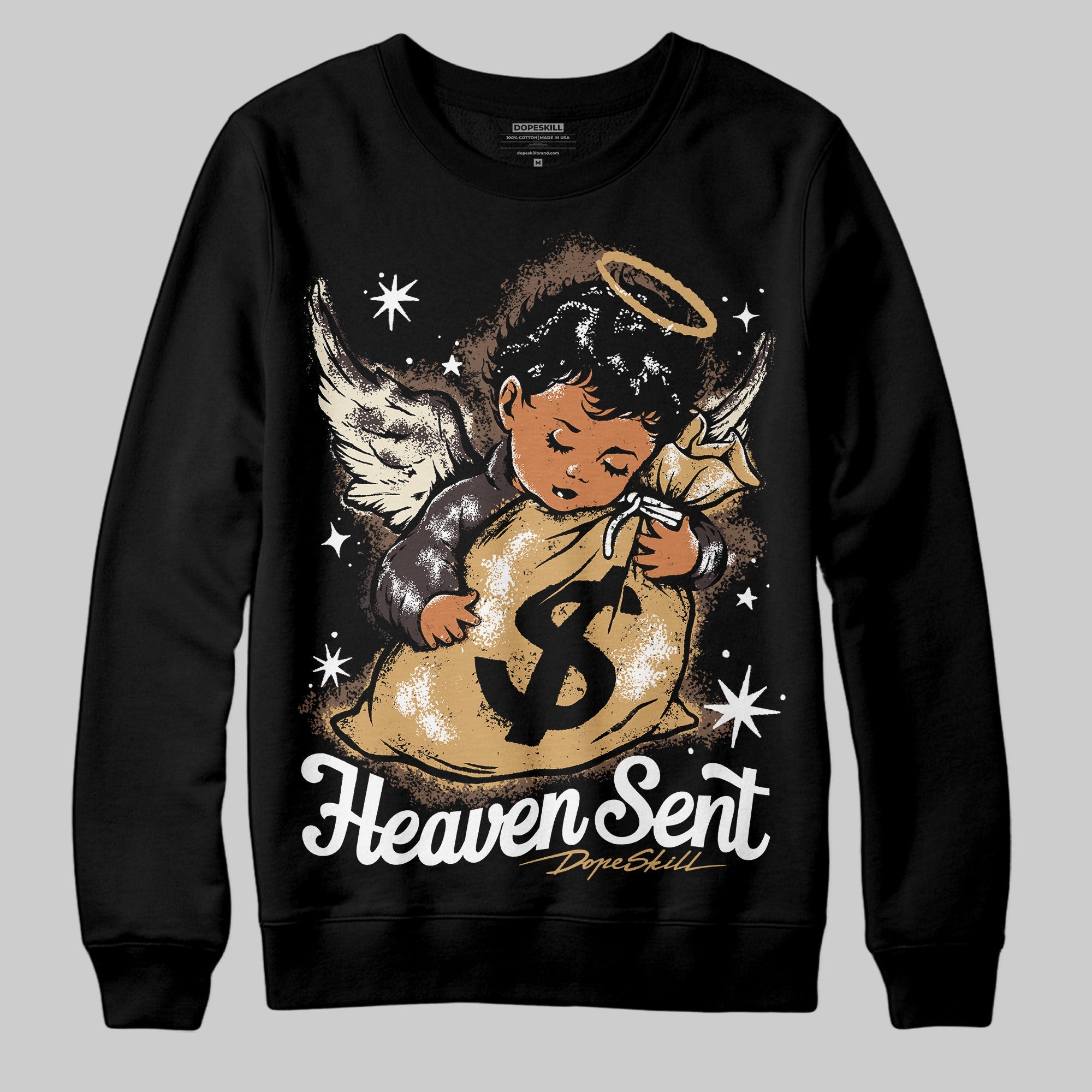 Earth 5s superstreetwear Sweatshirt Heaven Sent Graphic