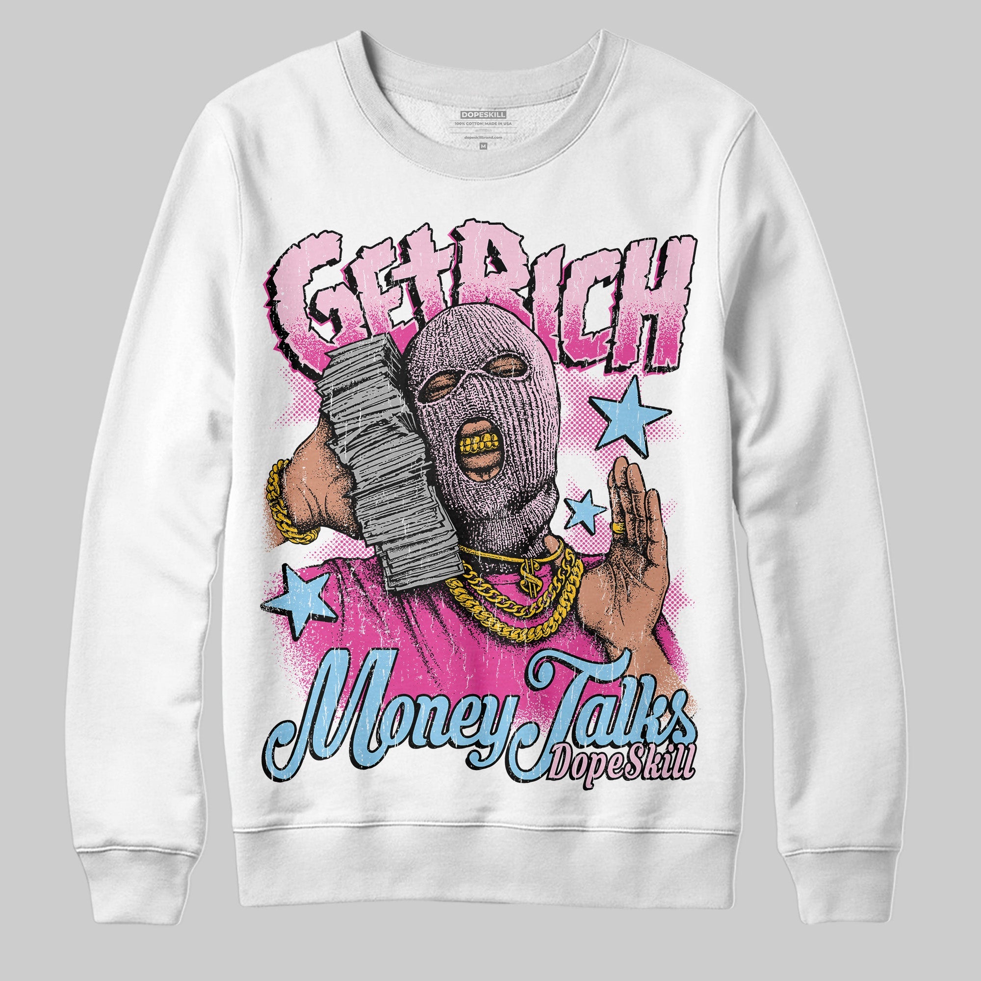 Doernbecher 6s superstreetwear Sweatshirt Get Rich Graphic