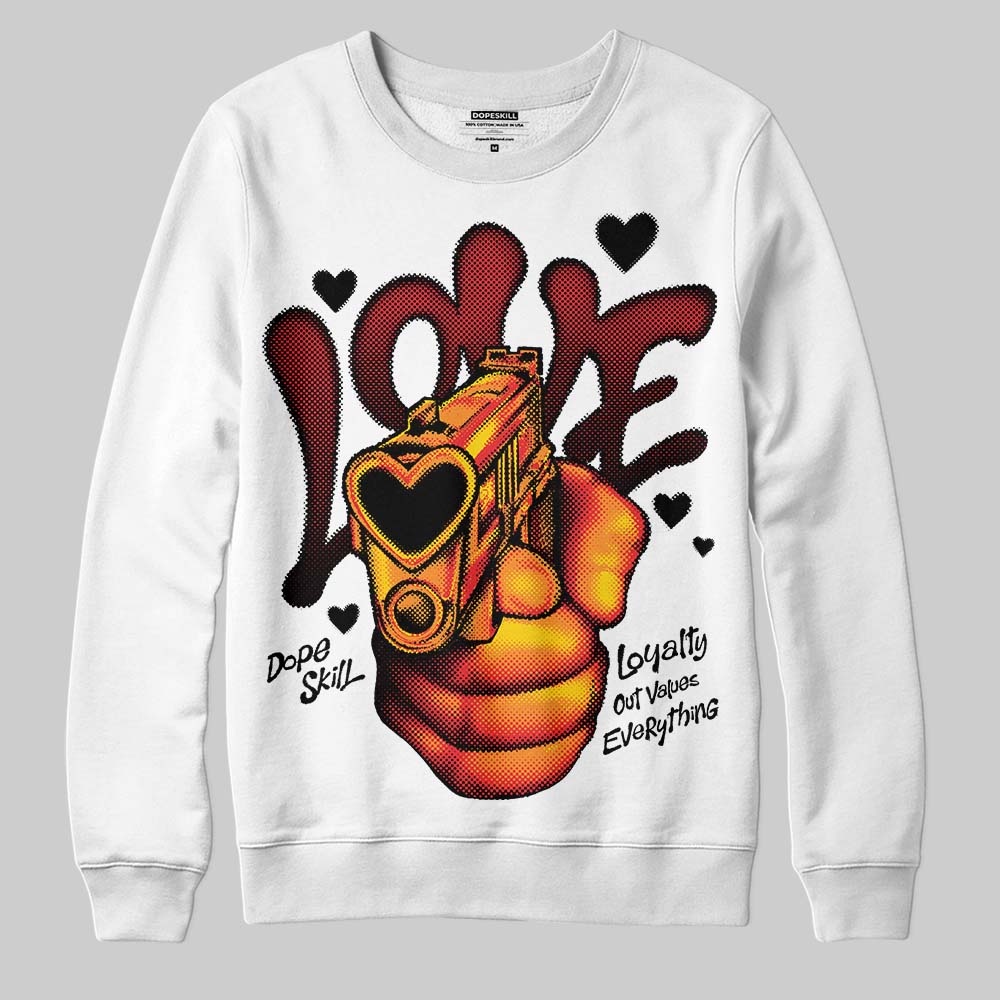 Black and White Collection superstreetwear Sweatshirt Love Shot Graphic