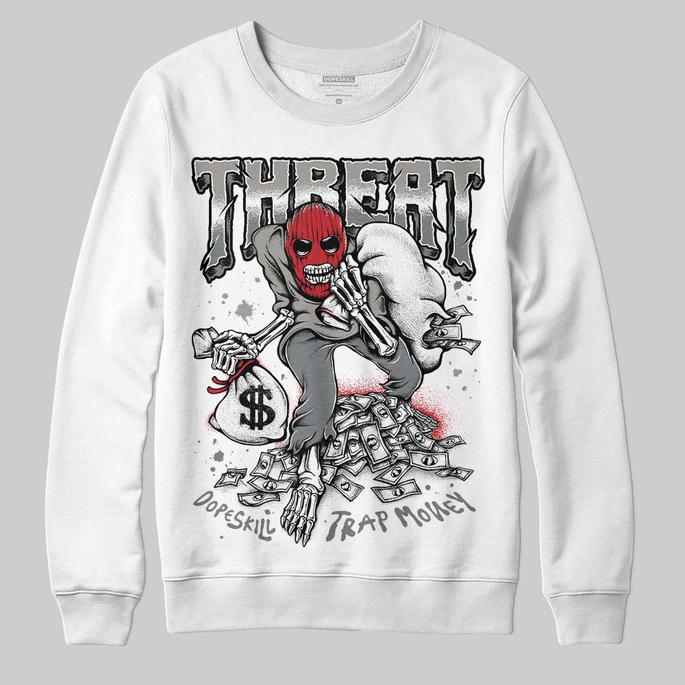 Cool Grey 9s superstreetwear Sweatshirt Threat Graphic