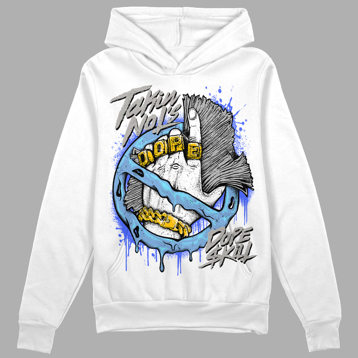 University Blue 5s superstreetwear Hoodie Sweatshirt Takin No L's Graphic