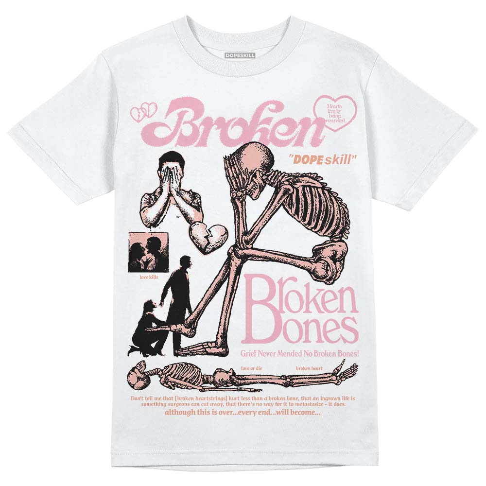 Legend Pink 11s superstreetwear T-Shirt Broken Bones Graphic