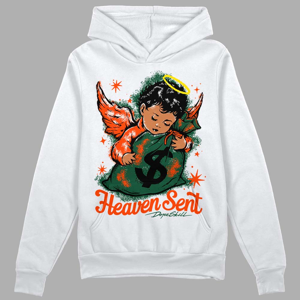 Dunk Team Dark Green Orange superstreetwear Hoodie Sweatshirt Heaven Sent Graphic