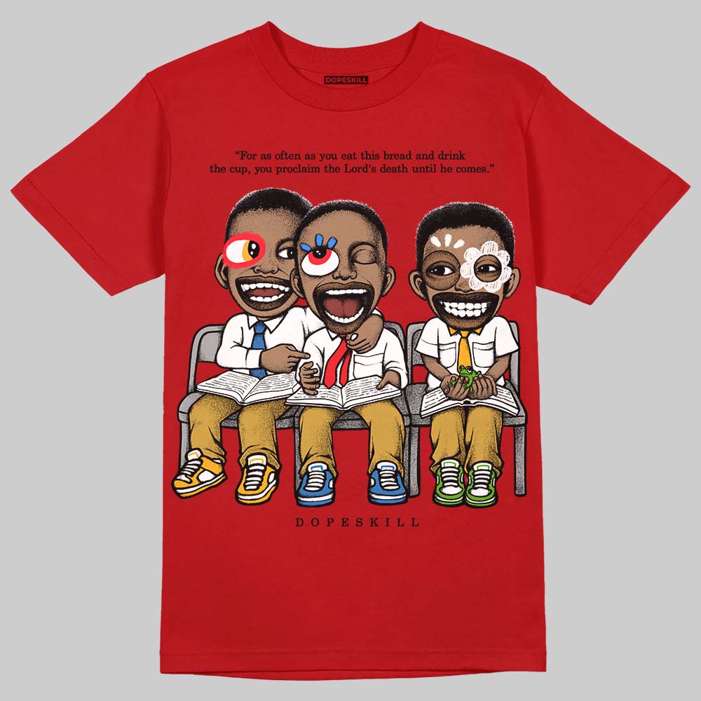 Red Collection superstreetwear T-Shirt First Sunday Graphic