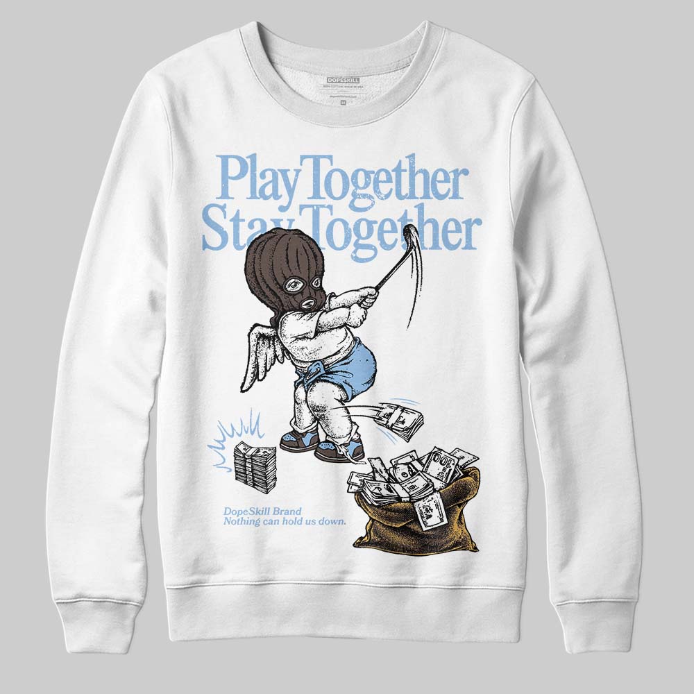 Handball Spezial Light Blue superstreetwear Sweatshirt Play together,Stay together Graphic