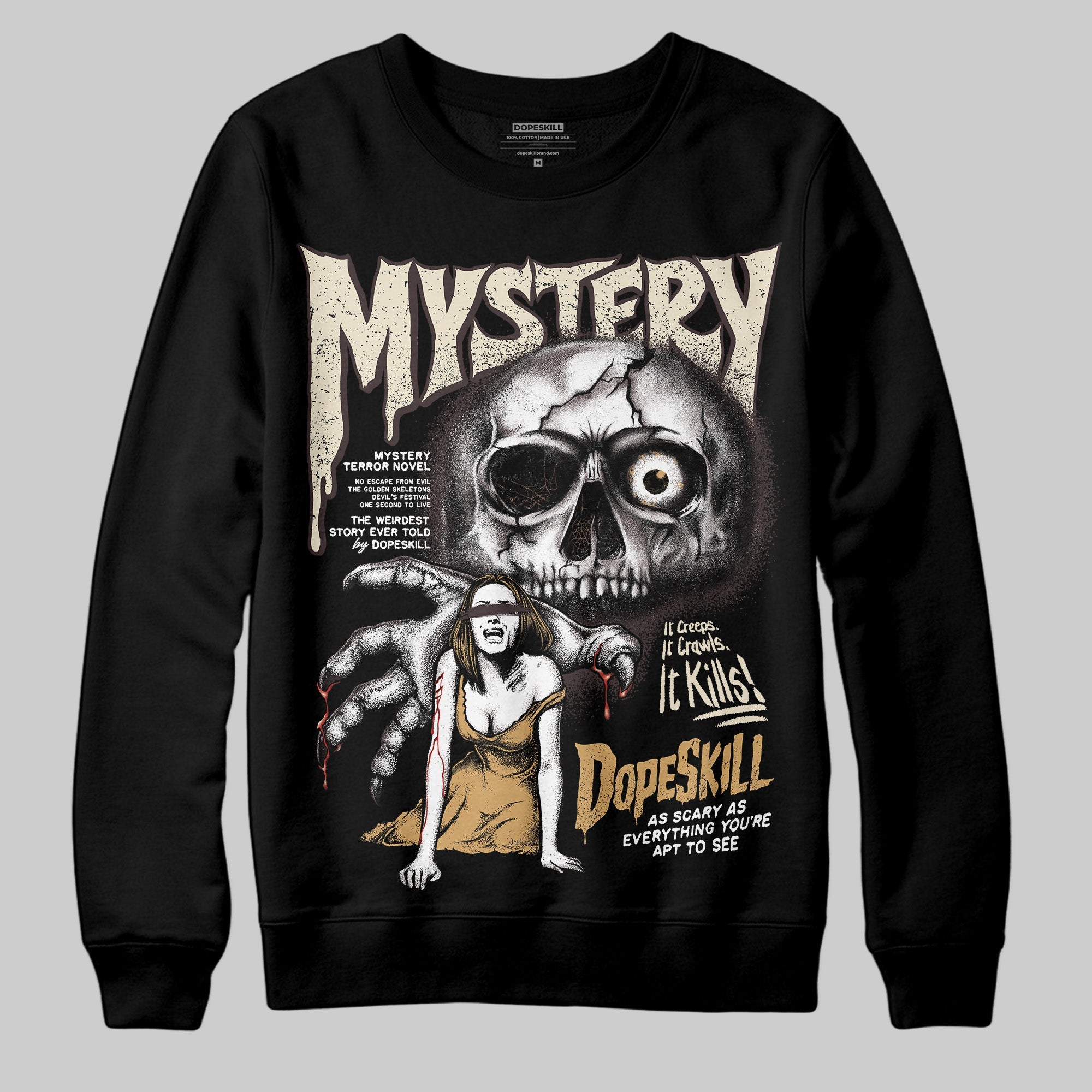Earth 5s superstreetwear Sweatshirt Mystery Ghostly Grasp Graphic