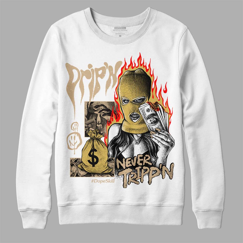 TAN Collection superstreetwear Sweatshirt Drip'n Never Tripp'n Graphic