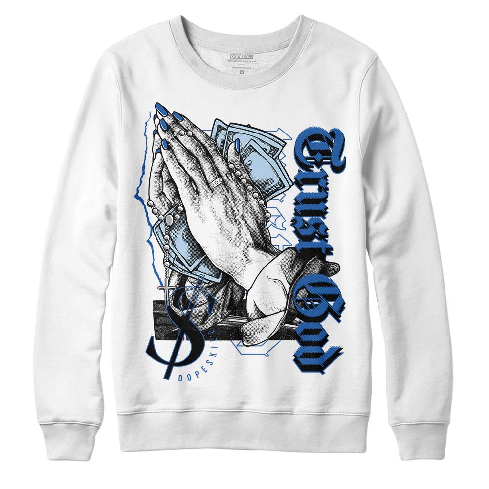 Space Jam 11s superstreetwear Sweatshirt Trust God Graphic
