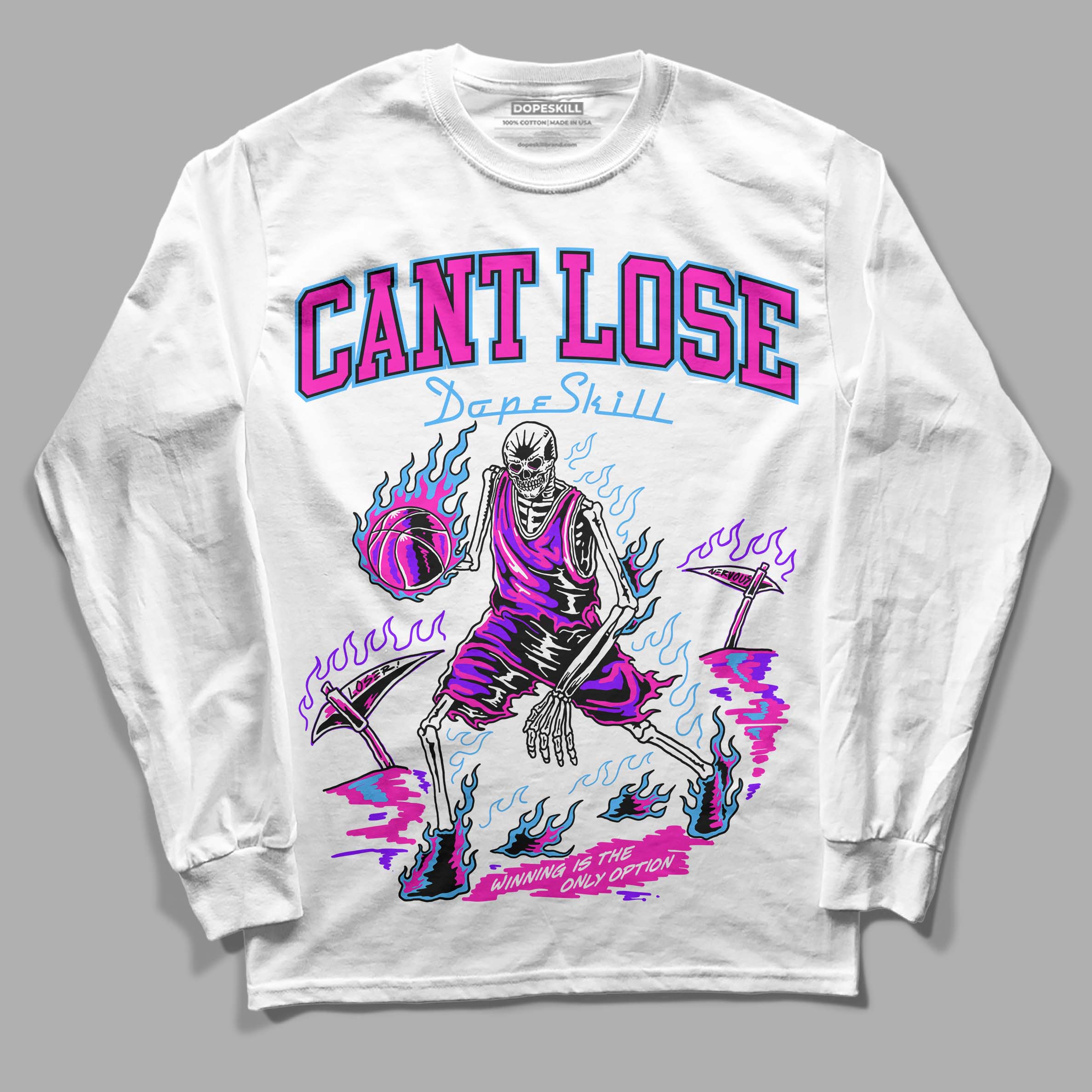Dunk Low Active Fuchsia superstreetwear Long Sleeve T-Shirt Cant Lose Graphic