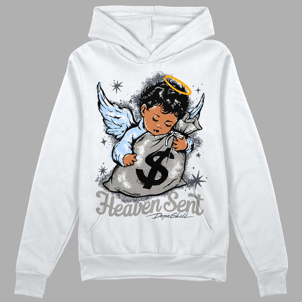 Cool Grey 11s superstreetwear Hoodie Sweatshirt Heaven Sent Graphic