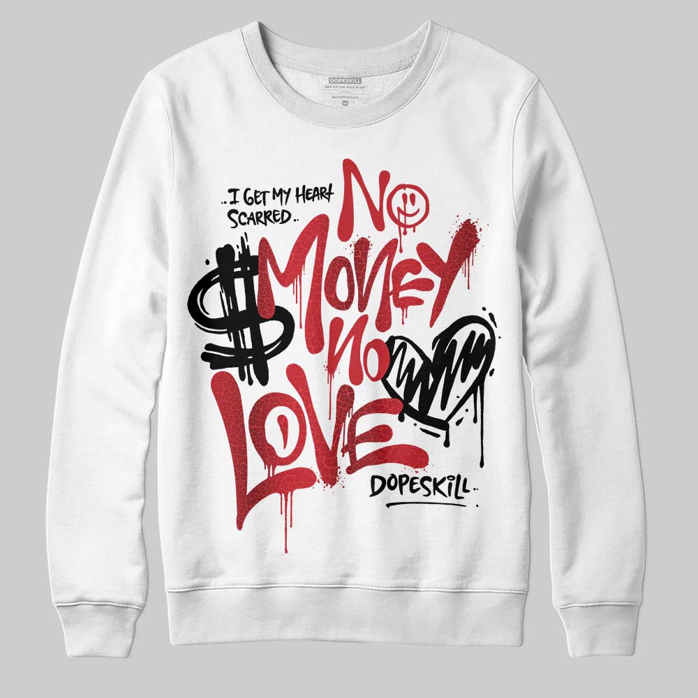 Ruby 1s superstreetwear Sweatshirt No Money No Love Typo Graphic