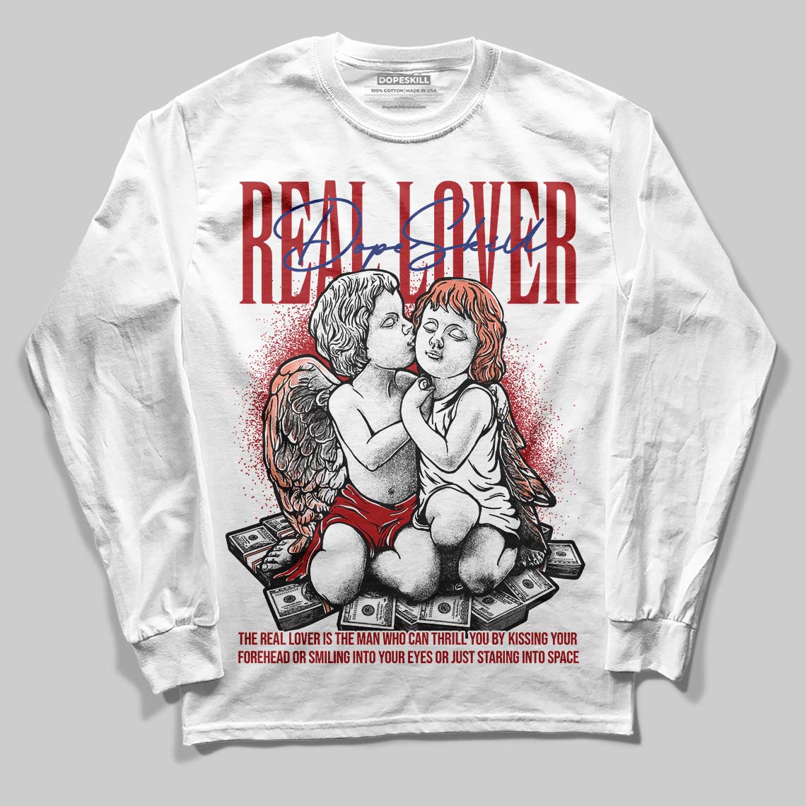 Rare Air Cinnabar 1s superstreetwear Long Sleeve T-Shirt Real Lover Graphic