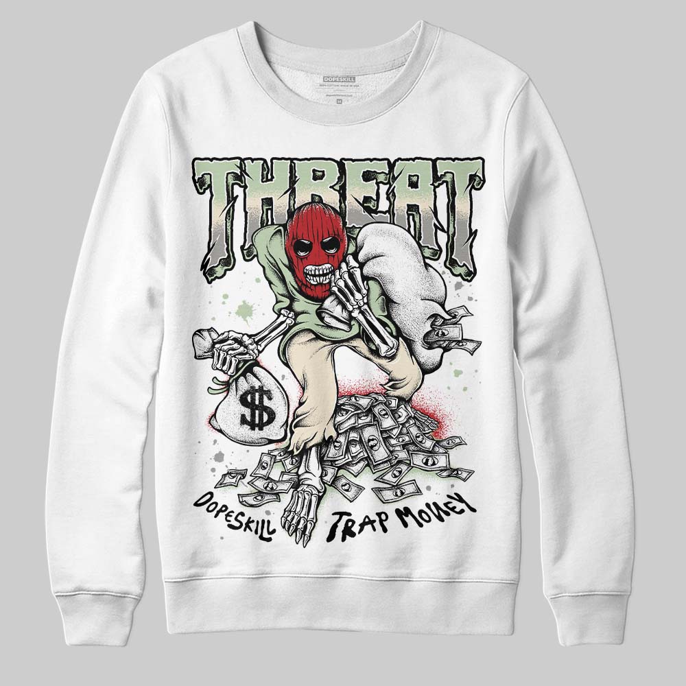 Seafoam 4s 2025 superstreetwear Sweatshirt Threat Graphic