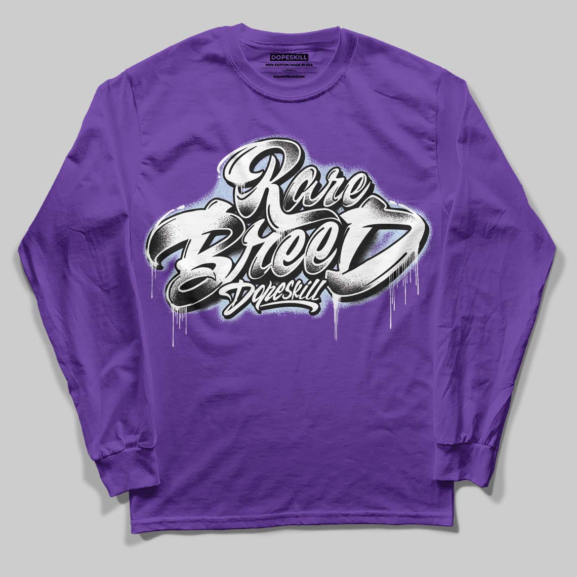 Grape 5s superstreetwear Long Sleeve T-Shirt Rare Breed Type Graphic